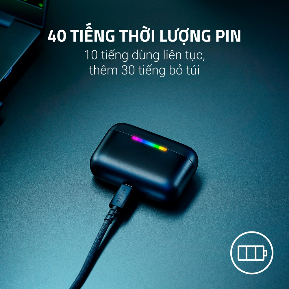 Tai Nghe Razer Hammerhead V3 HyperSpeed ANC RZ12-05610100-R3A1