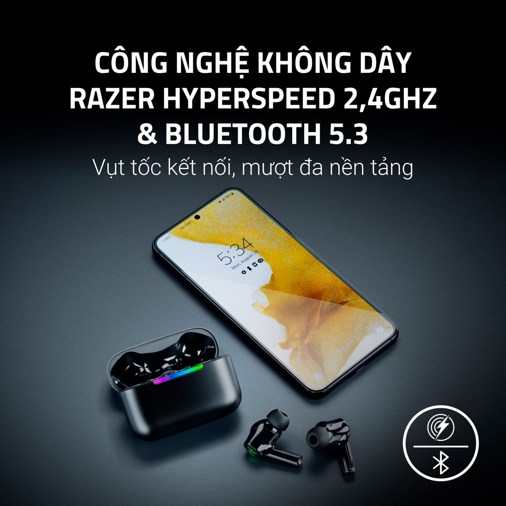 Tai Nghe Razer Hammerhead V3 X HyperSpeed RZ12-05620100-R3A1