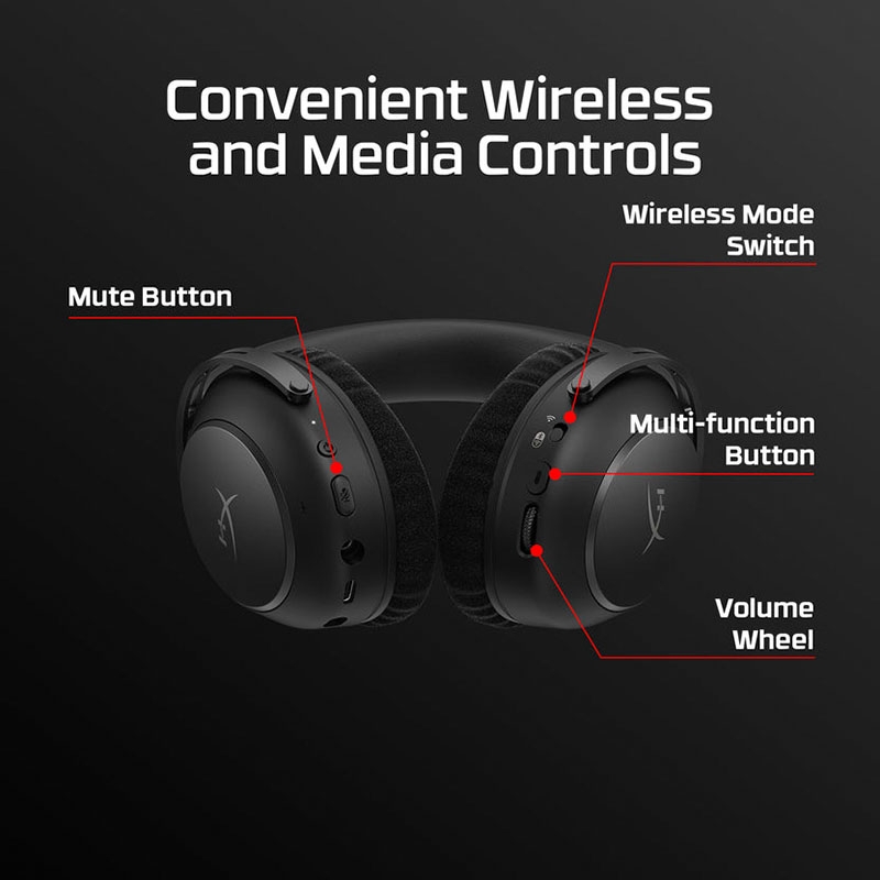 Tai Nghe Gaming không dây HyperX Cloud Alpha 2 Wireless