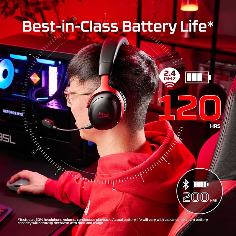 Tai Nghe Gaming không dây HyperX Cloud III S Wireless