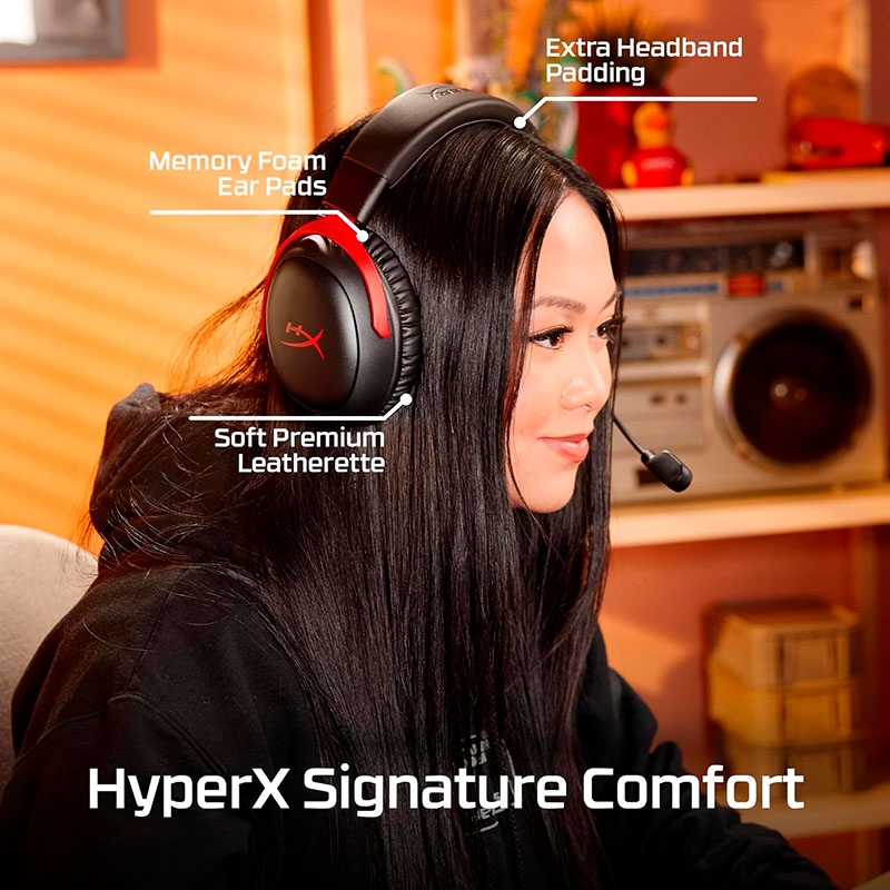 Tai Nghe Gaming không dây HyperX Cloud III S Wireless
