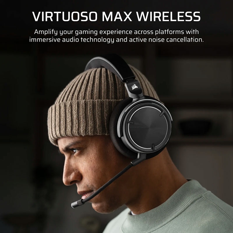 Tai Nghe không dây Corsair Virtuoso Max Wireless