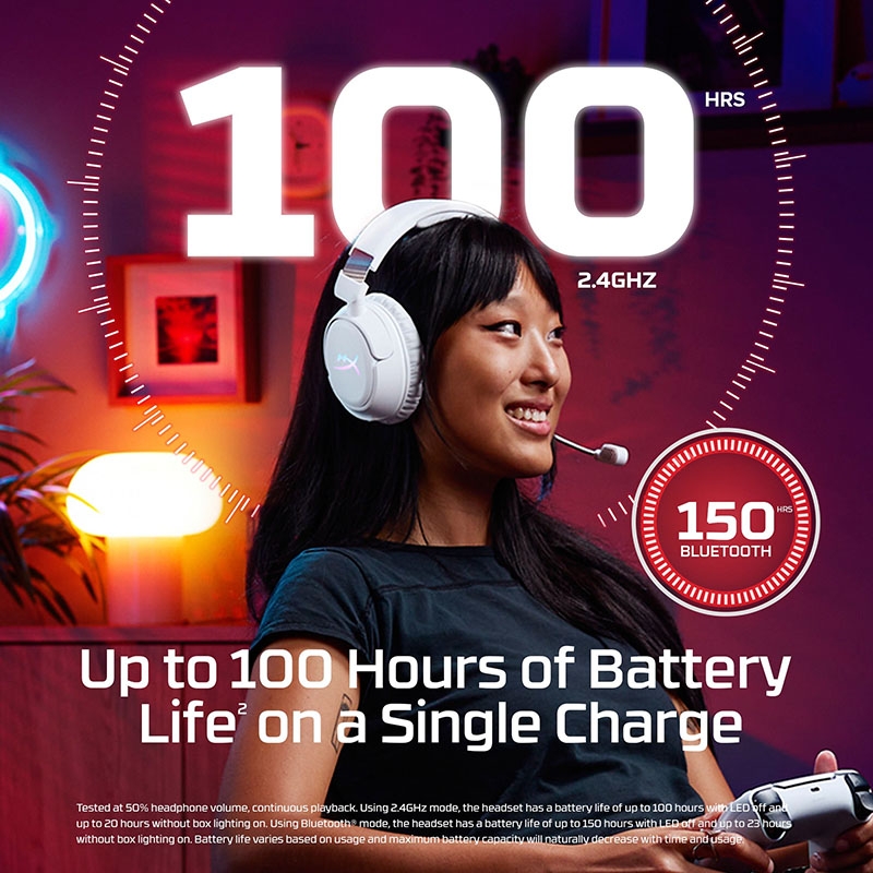 Tai nghe không dây HyperX Cloud Flight 2 Wireless