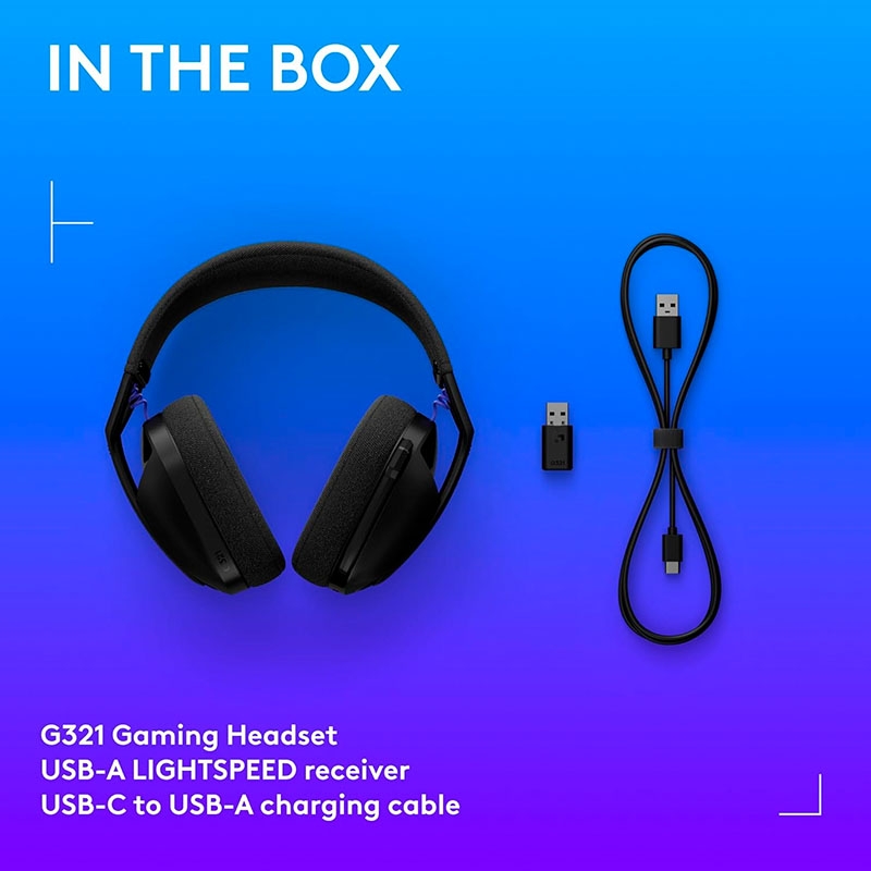 Tai Nghe không dây Logitech G321 LightSpeed