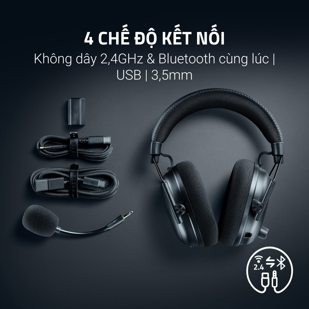 Tai Nghe không dây Razer Blackshark V3 Pro