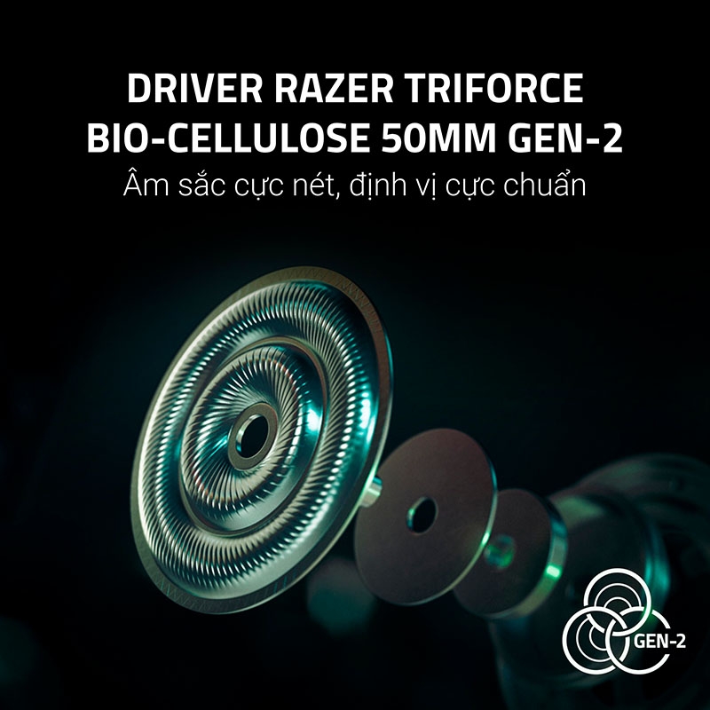 Tai Nghe không dây Razer Blackshark V3 Pro CS2 Counter-Strike 2 Edition RZ04-05400800-R3M1