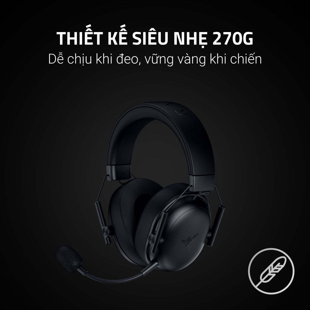Tai Nghe không dây Razer Blackshark V3 X HyperSpeed