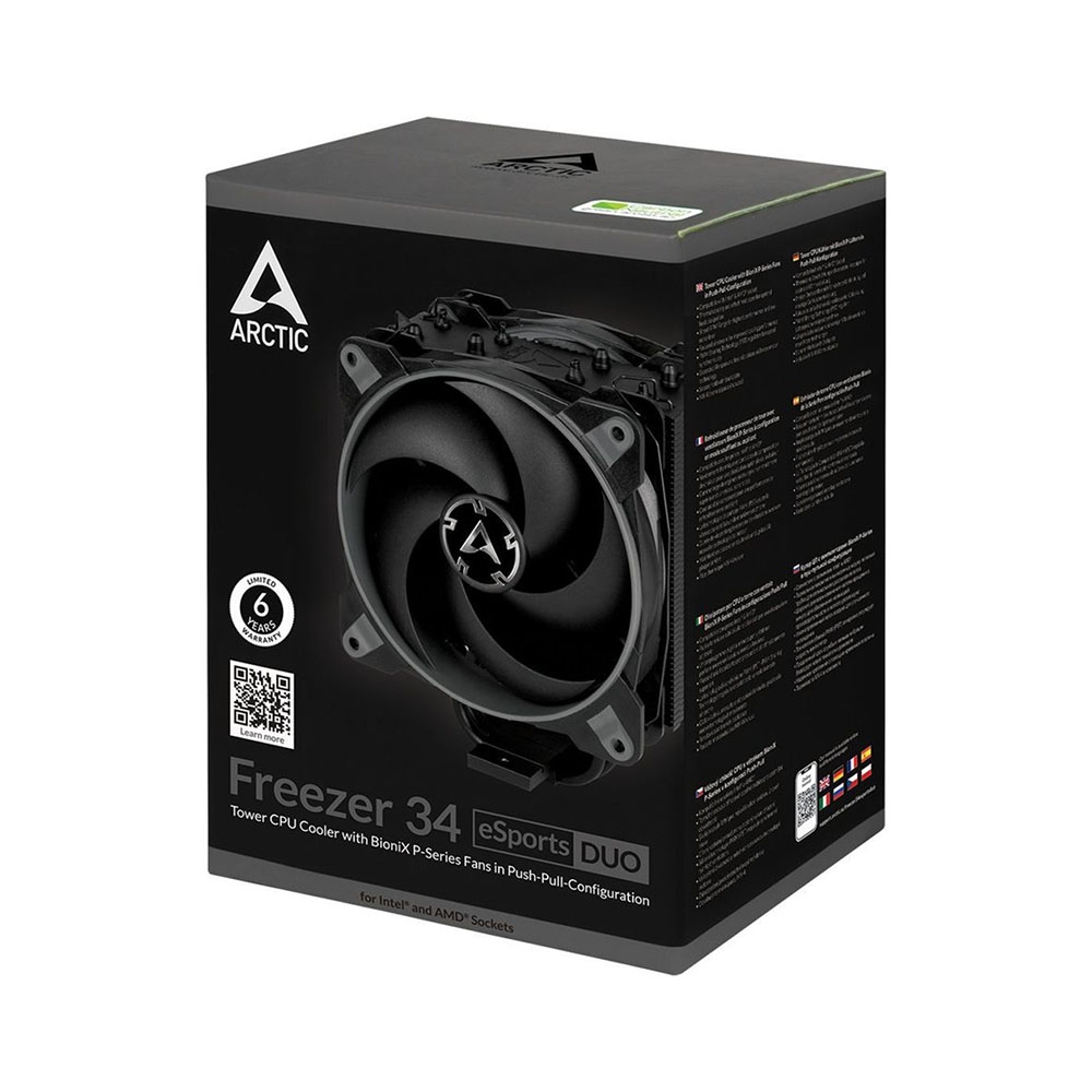 Tản nhiệt khí Arctic Freezer 34 Esports Duo Grey ACFRE00075A