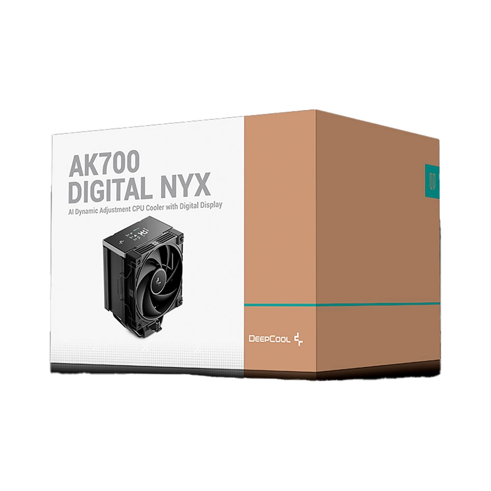 Tản nhiệt khí Deepcool AK700 DIGITAL NYX Black R-AK700-BKNNMN-GJD-1
