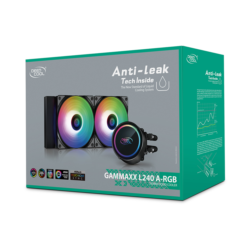 Tản nhiệt nước AIO Deepcool GAMMAXX L240 A-RGB DP-H12CF-GL240-ARGB (Hỗ trợ socket 1700)