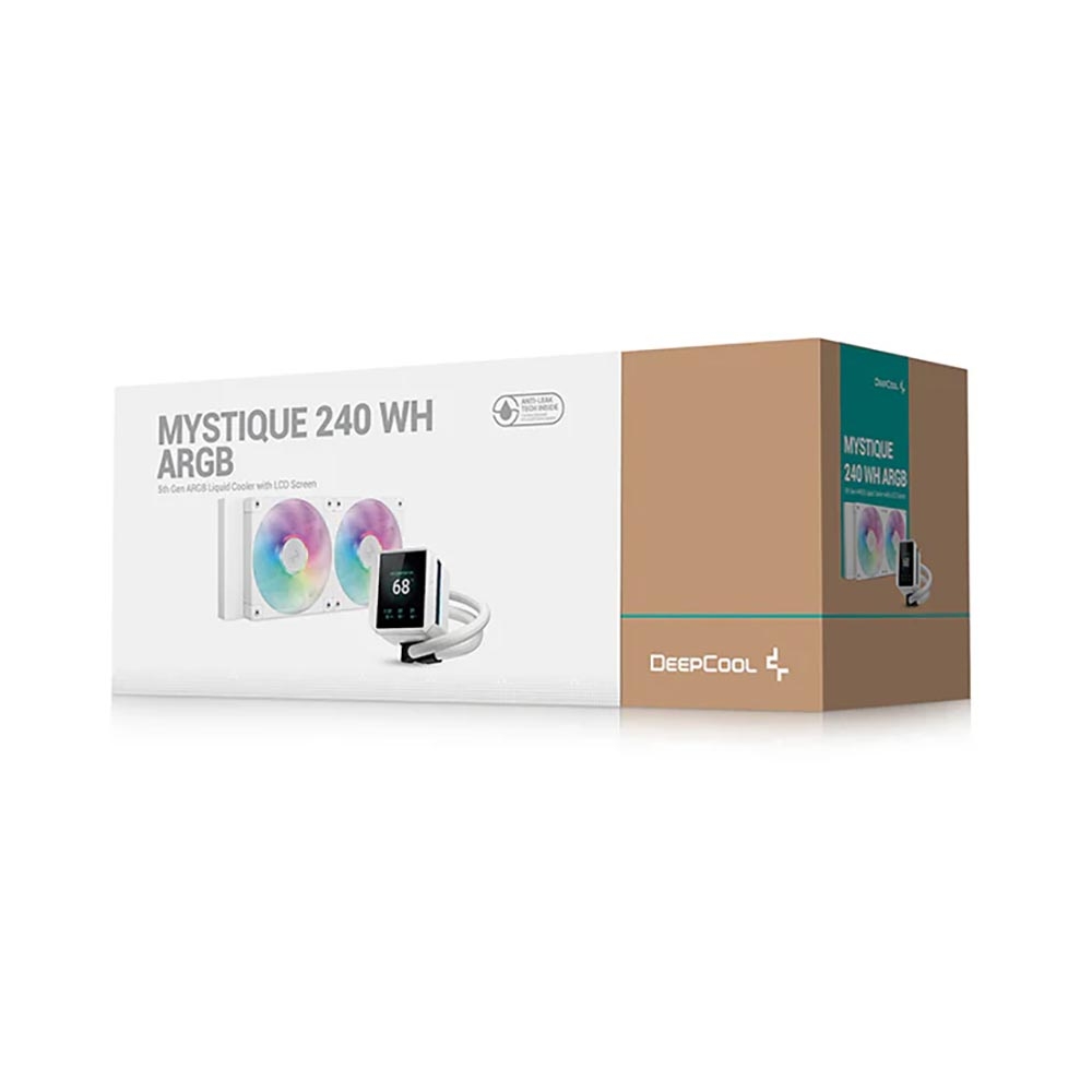 Tản nhiệt nước AIO Deepcool MYSTIQUE 240 WH ARGB R-LX240-WHDSNMCP-G-1