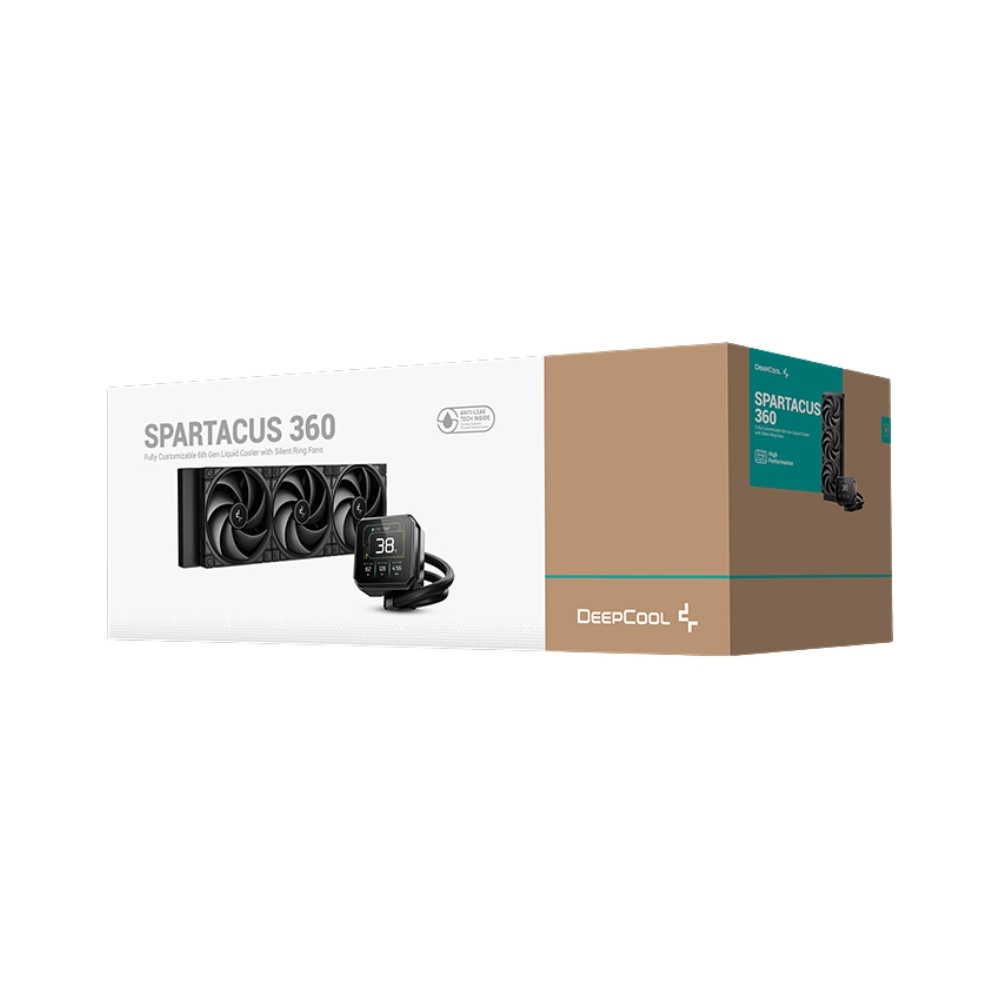 Tản nhiệt nước AIO Deepcool SPARTACUS 360 ARGB R-SPT360-BKDSMP-G-1