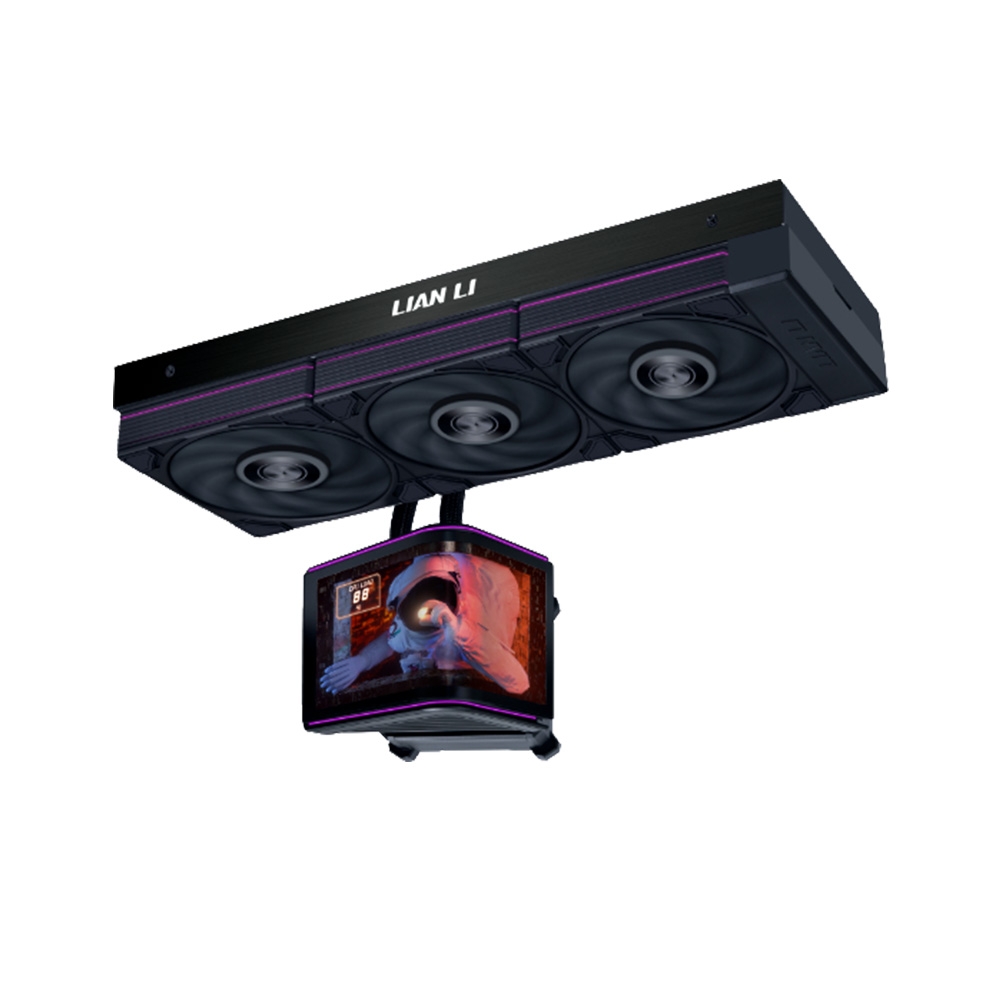 Tản nhiệt nước AIO Lian Li HydroShift II OLED Curved 360TL Black