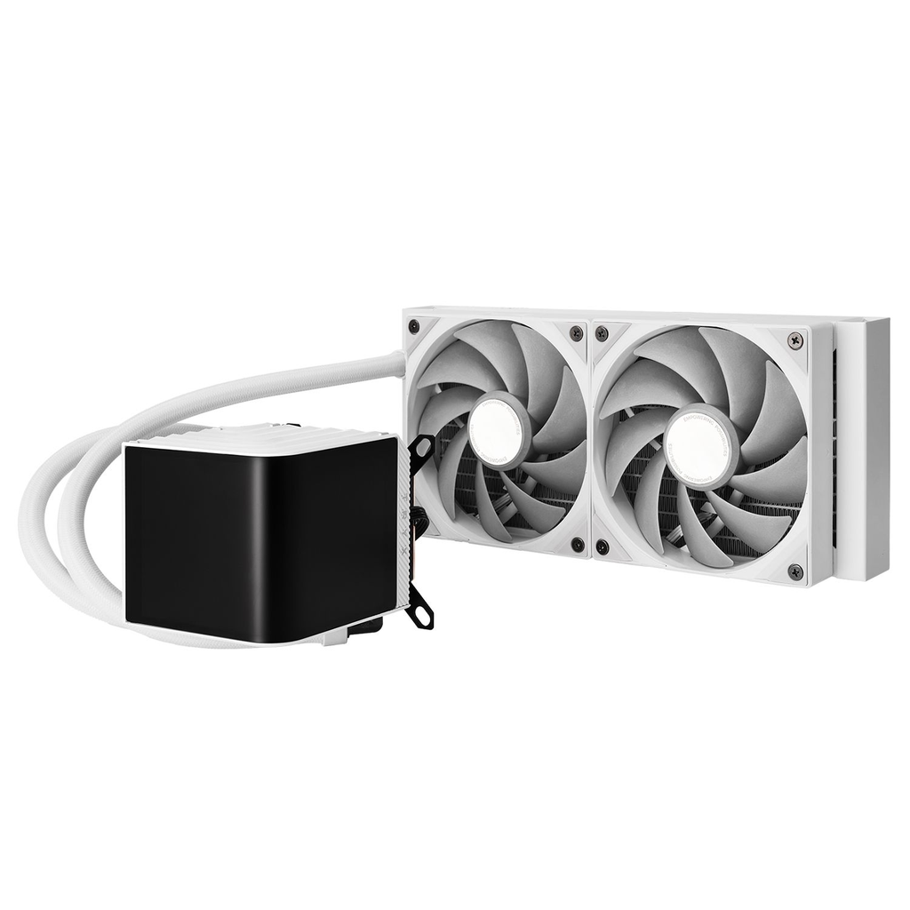 Tản nhiệt nước AIO TRYX PANORAMA 240 L-shaped AMOLED White L-P240N-DS2M-G0W