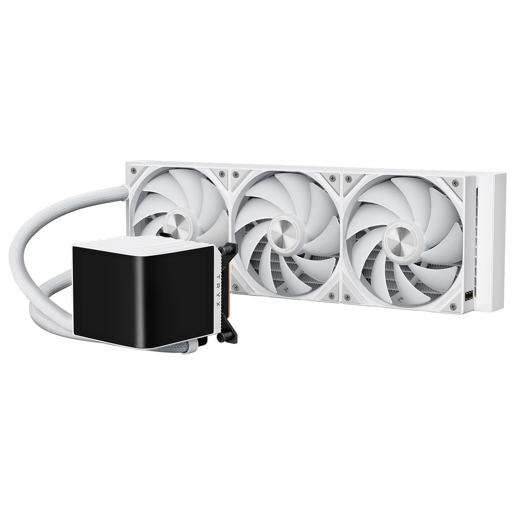 Tản nhiệt nước AIO TRYX PANORAMA 360 ARGB L-shaped AMOLED White L-P360A-AS3M-G1W