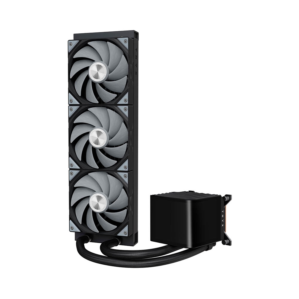 Tản nhiệt nước AIO TRYX PANORAMA 360 L-shaped AMOLED Black L-P360N-DS3M-G1K