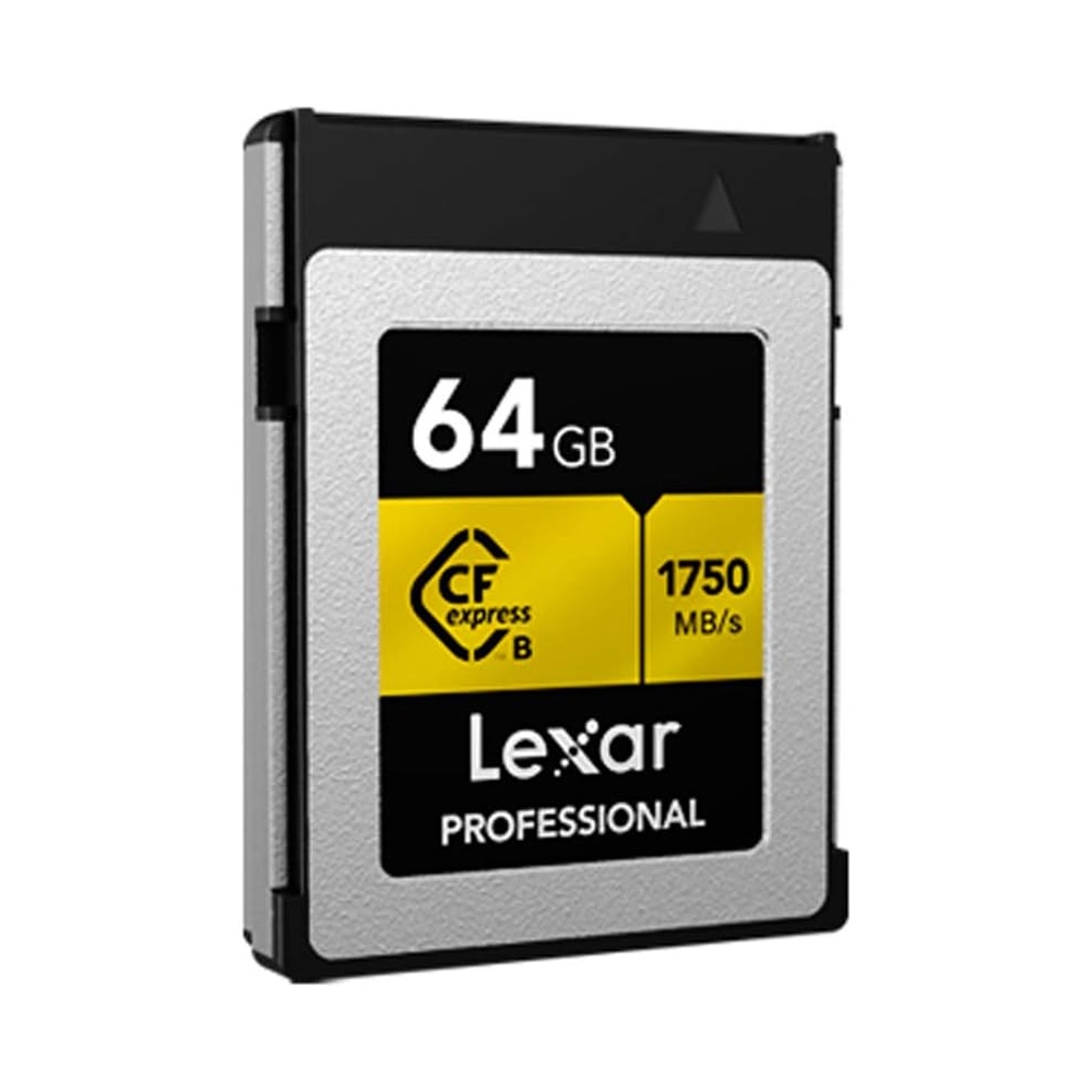 Thẻ nhớ CFexpress Lexar Professional 64GB Type B GOLD Series LCFX10-64GCRB