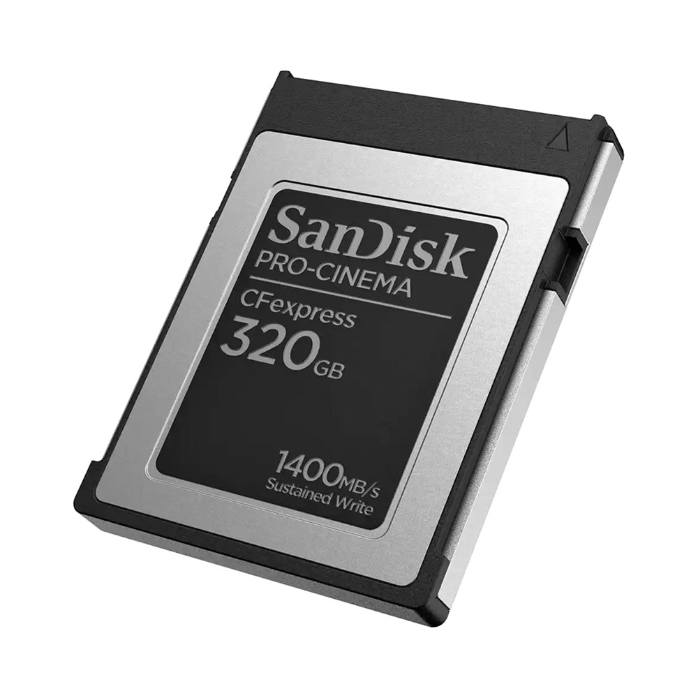 Thẻ nhớ CFexpress Sandisk PRO-CINEMA 320GB Type B SDCFEC-320G-GN4NN