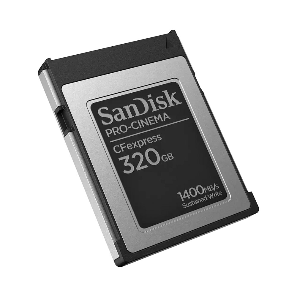 Thẻ nhớ CFexpress Sandisk PRO-CINEMA 320GB Type B SDCFEC-320G-GN4NN