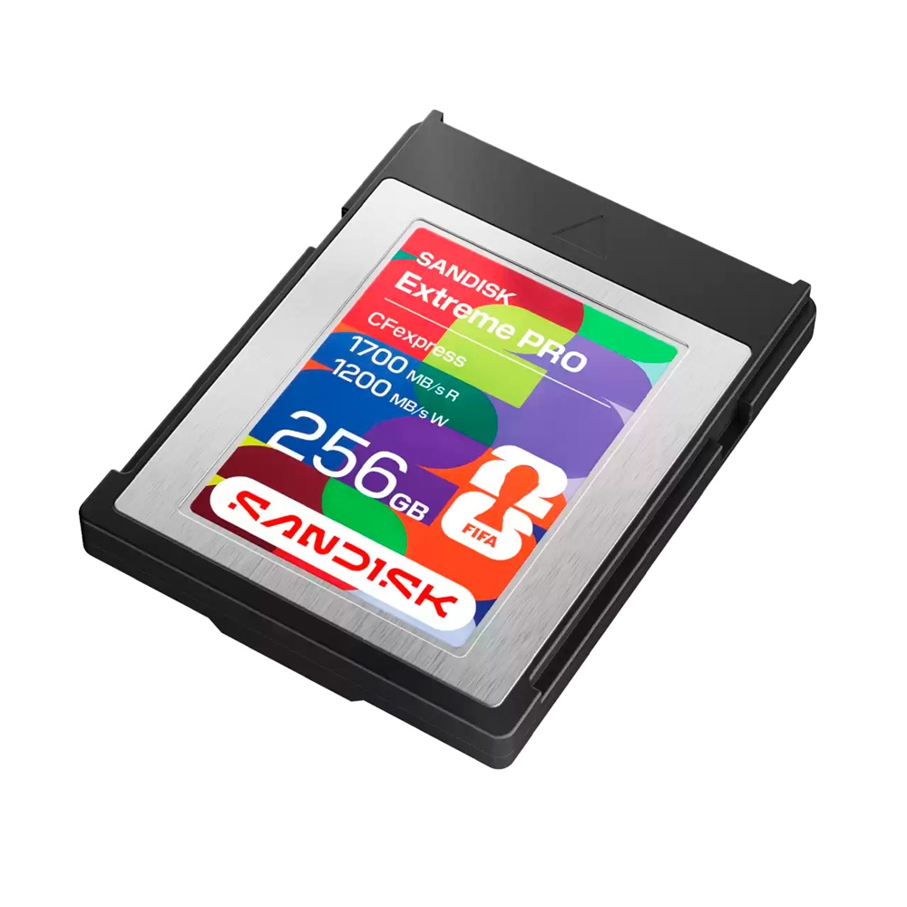 Thẻ nhớ CFexpress SanDisk Type B FIFA World Cup 2026 Edition 256 GB 1700MB/s SDCFE-256G-GF4NN