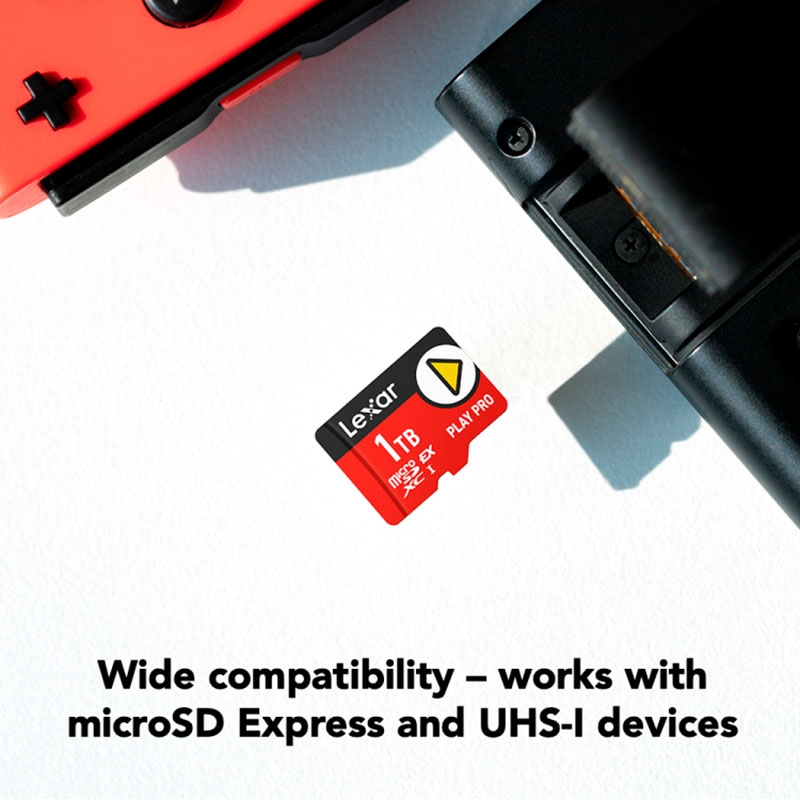 Thẻ nhớ MicroSDXC Express Lexar PLAY PRO 1TB 900MB/s LMSXPS0001T-BNNNG