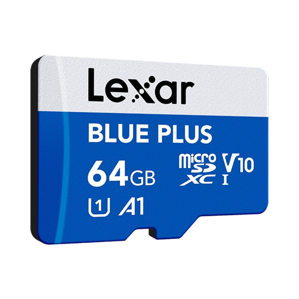 Thẻ nhớ MicroSDXC Lexar Blue Plus UHS-I U1 64GB 100MB/s LMSBLPL064G-BNANG