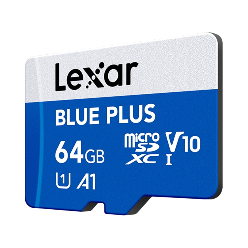 Thẻ nhớ MicroSDXC Lexar Blue Plus UHS-I U1 64GB 100MB/s LMSBLPL064G-BNANG