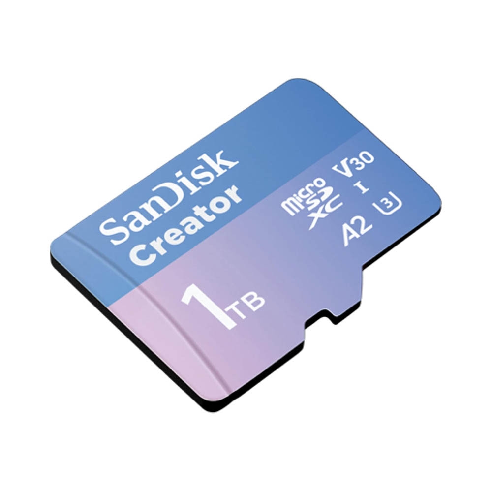 Thẻ nhớ MicroSDXC SanDisk Creator 1TB 190MB/s SDSQXAV-1T00-GN6MS
