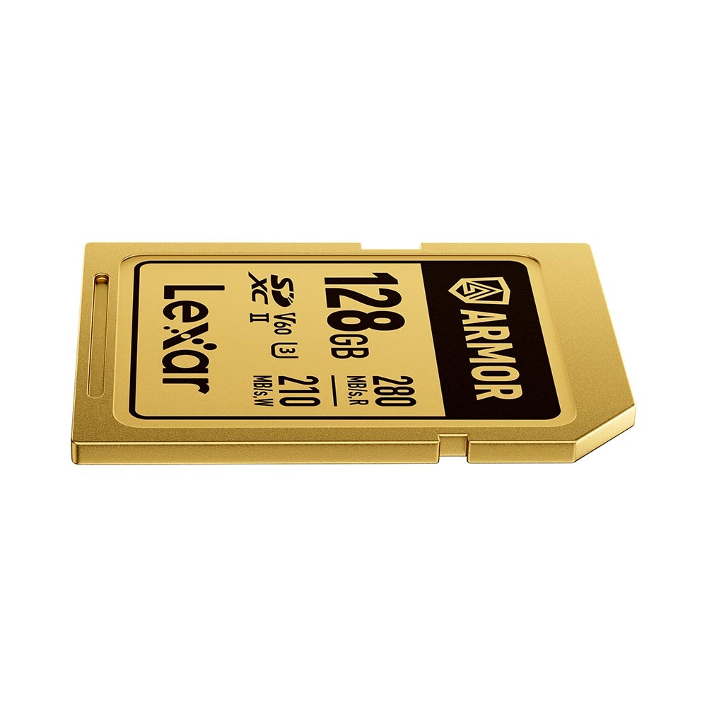 Thẻ nhớ SDXC Lexar ARMOR UHS-II U3 128GB 280MB/s GOLD Series LSDAMGL128G-RNNNG