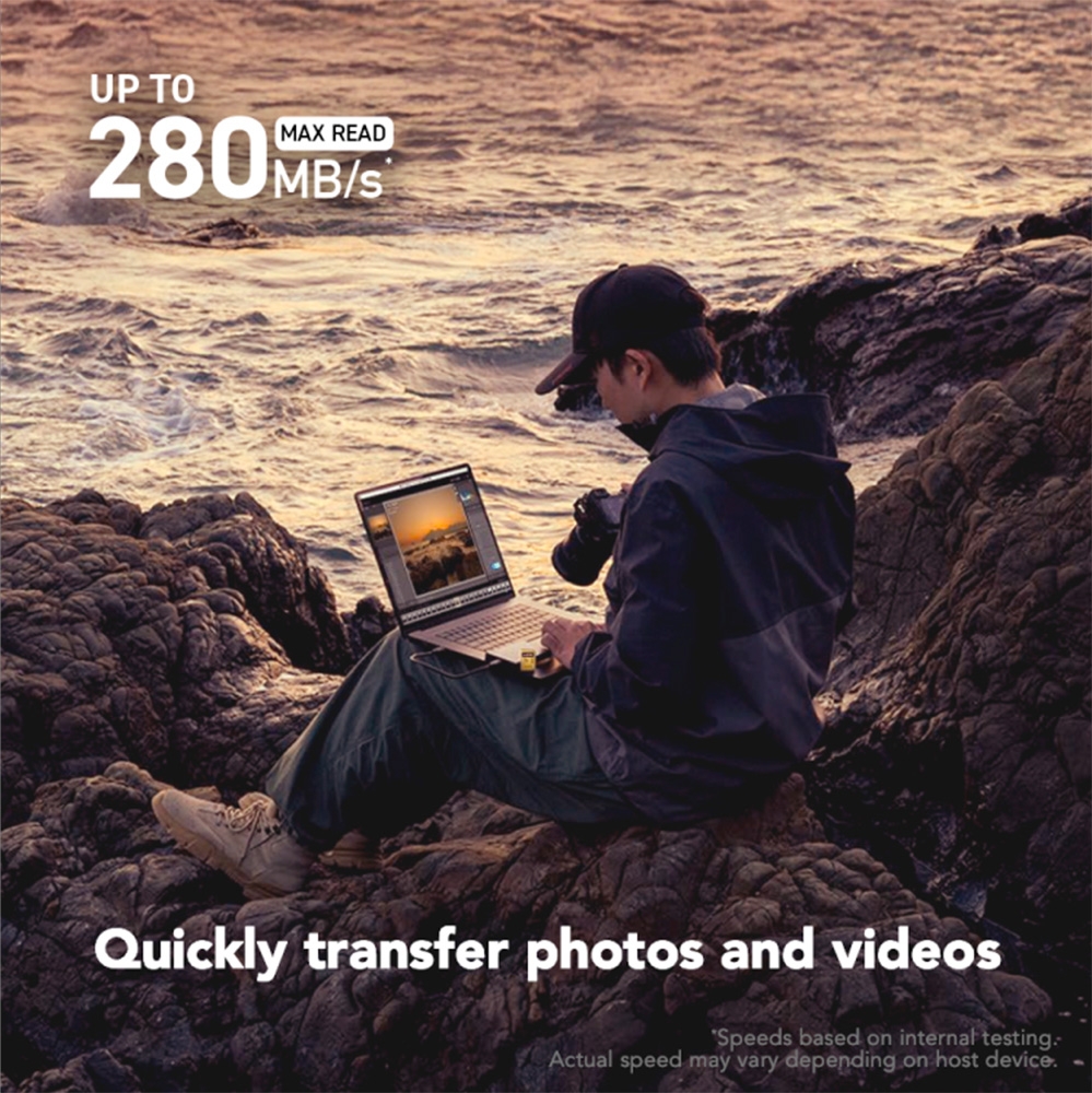 Thẻ nhớ SDXC Lexar ARMOR UHS-II U3 128GB 280MB/s GOLD Series LSDAMGL128G-RNNNG