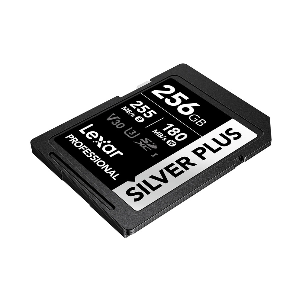 Thẻ nhớ SDXC Lexar Professional Silver Plus UHS-I U3 256GB 255MB/s LSDSIPL256G-BNNNG