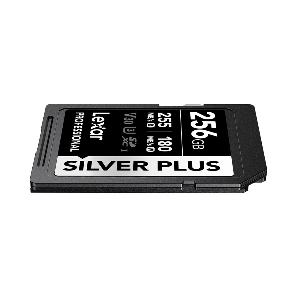 Thẻ nhớ SDXC Lexar Professional Silver Plus UHS-I U3 256GB 255MB/s LSDSIPL256G-BNNNG