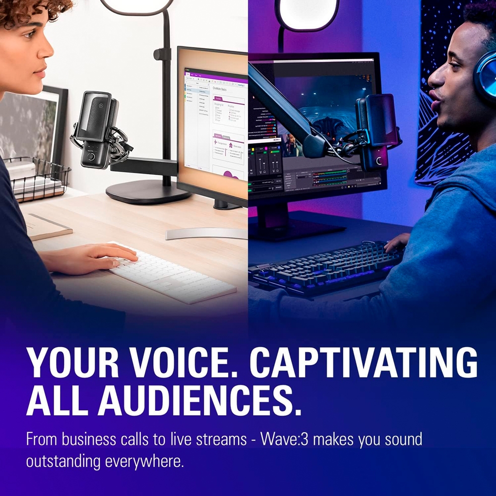 Thiết bị Stream Elgato Microphone Wave 3 MK.2