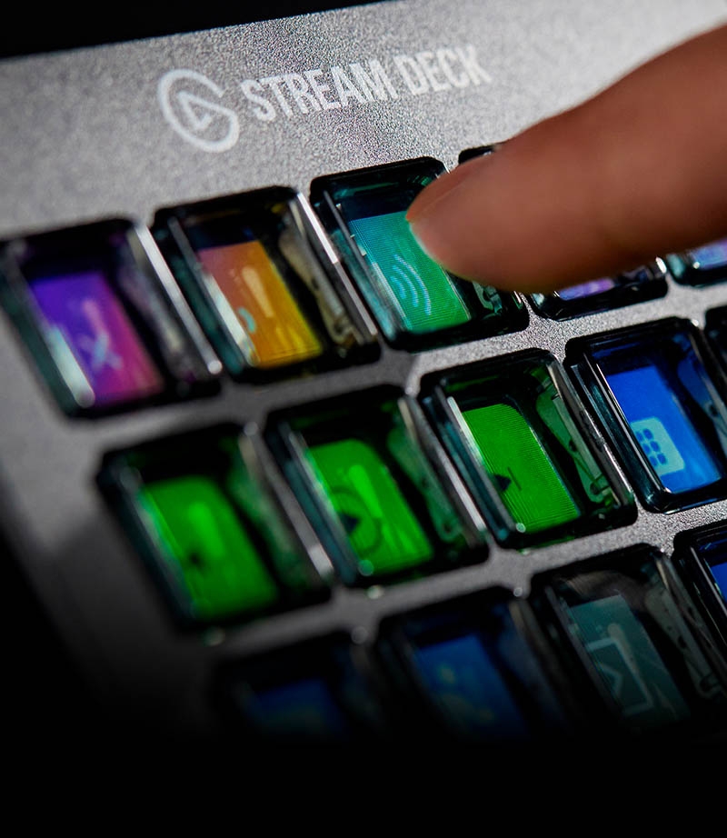 Thiết bị Stream Elgato StreamDeck MK.2 Scissor Keys 15 Phím Lập Trình 10GBL9901