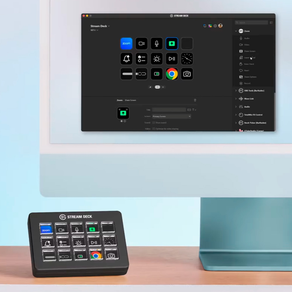 Thiết bị Stream Elgato StreamDeck MK.2 Scissor Keys 15 Phím Lập Trình 10GBL9901