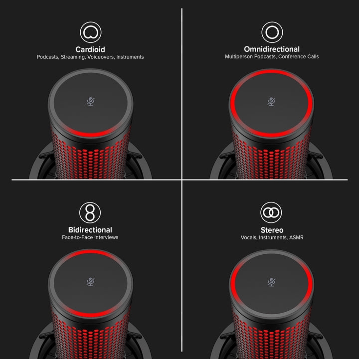 Thiết bị Stream Microphone HyperX QuadCast 2