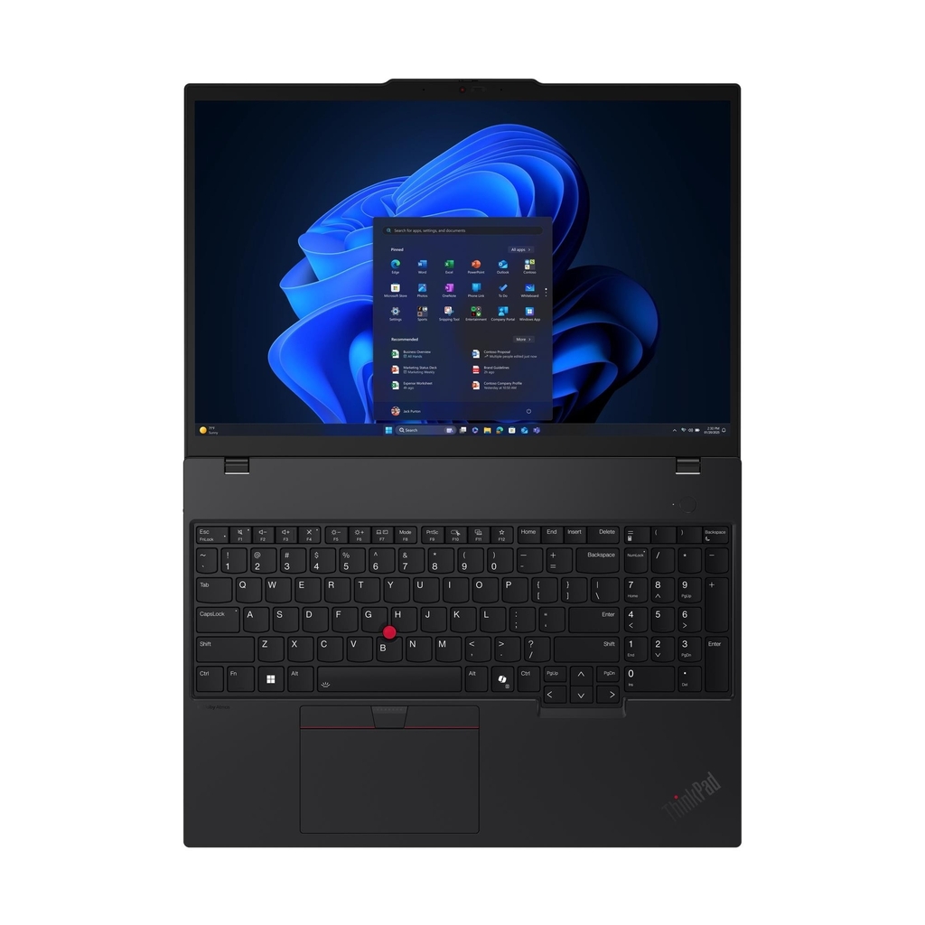 Laptop Lenovo ThinkPad T16 Gen 4 21QE000DVN (Ultra 7 255H, Intel Arc Graphics, RAM 32GB DDR5, SSD 1TB, 16 Inch IPS FHD+, 60Hz)