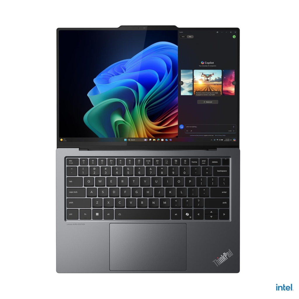 Laptop Lenovo ThinkPad X9-14 Gen 1 Aura Edition 21QA006KVN (Ultra 7 258V, Intel Arc Graphics, RAM 32GB LPDDR5X, SSD 1TB, 14 Inch OLED WUXGA 60Hz 100% DCI-P3, Win 11 Pro)