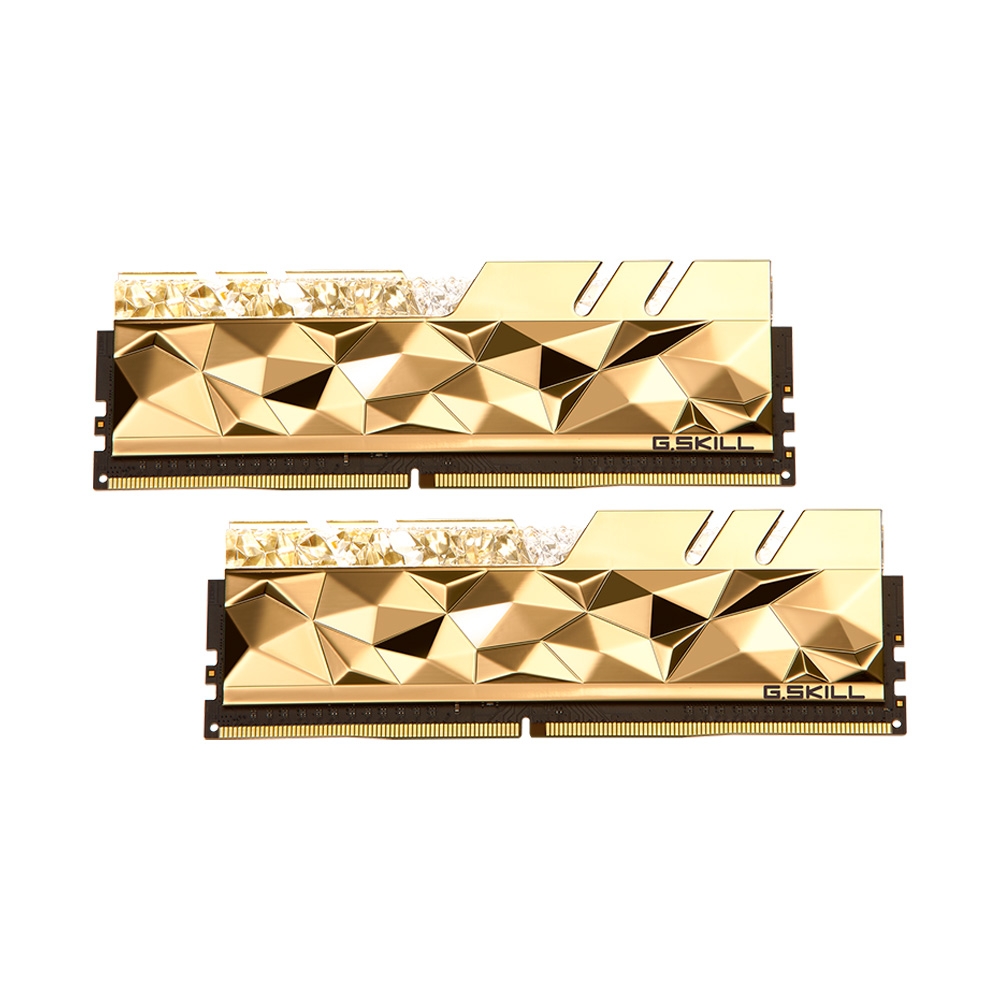 Ram PC G.SKILL Trident Z Royal Elite Gold RGB 32GB 4000MHz DDR4 (16GBx2) F4-4000C16D-32GTEG