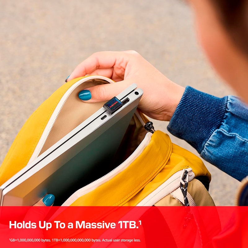 USB 3.2 Sandisk Extreme Fit USB-C 256GB 400MB/s SDCZ530-256G-G46