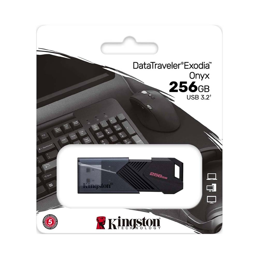 USB 3.2 Gen 1 Kingston DataTraveler Exodia Onyx 256GB DTXON/256GB