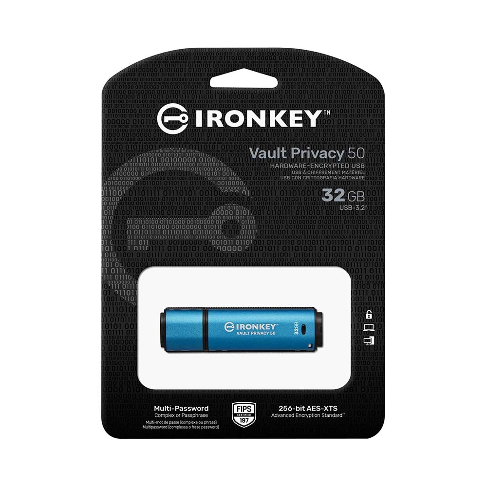 USB 3.2 Gen 1 Kingston IronKey Vault Privacy 50 32GB IKVP50/32GB
