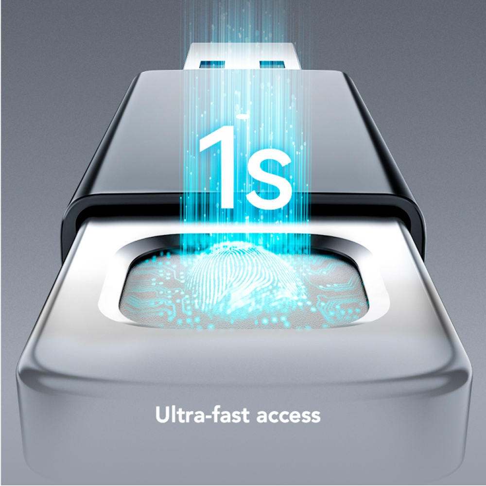 USB 3.2 Lexar JumpDrive Fingerprint F35 Pro 256GB 400MB/s LJDF35P256G-RNBNG