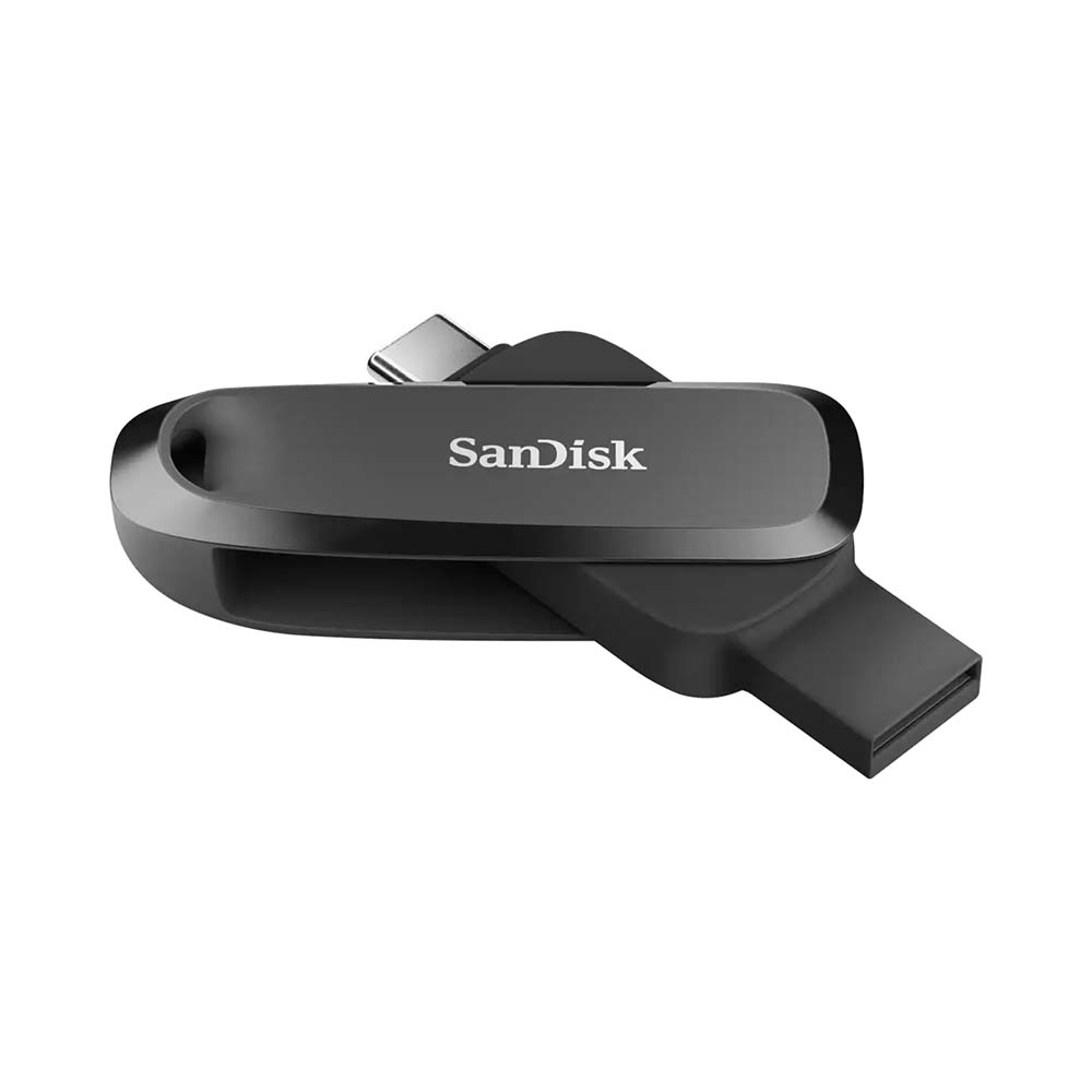 USB 3.2 SanDisk Phone Drive for Android Black 64GB 100MB/s OTG Type-C SDDDC6-064G-G46