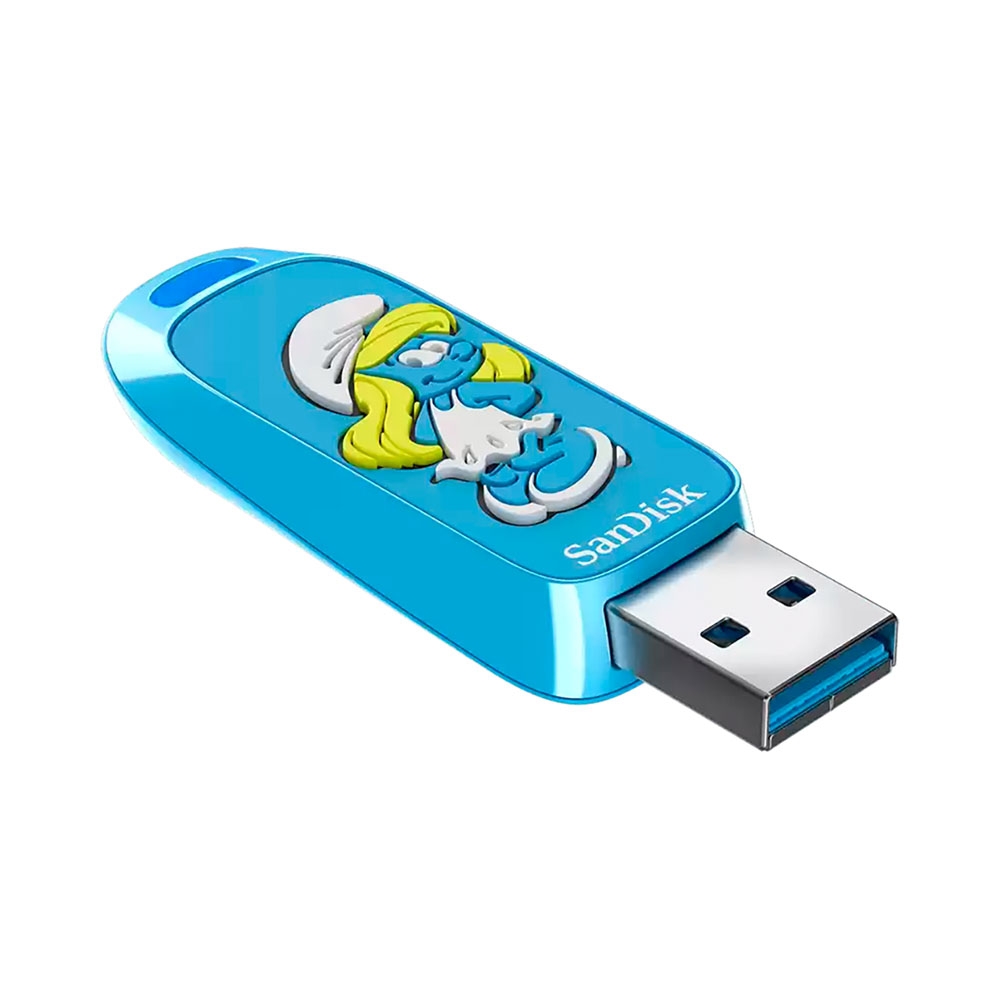 USB 3.2 Sandisk Smurfs 256GB 130MB/s SDCZIS-256G-G46