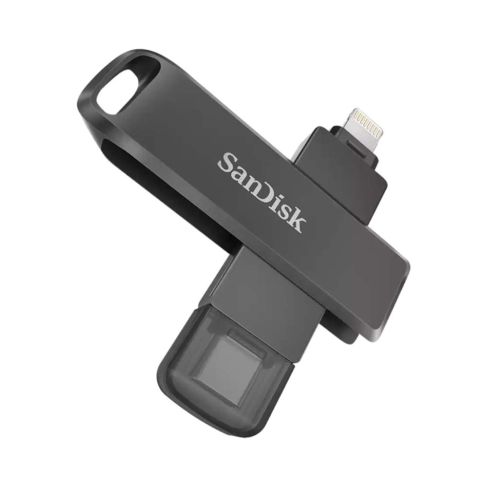 USB Sandisk iXpand Flash Drive Luxe OTG for Iphone Ipad and USB TypeC 64GB SDIX70N064GGN6NN