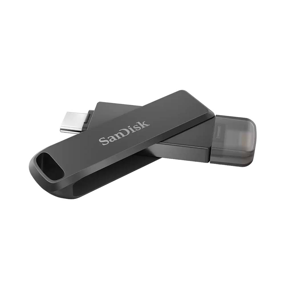 USB Sandisk iXpand Flash Drive Luxe OTG for Iphone Ipad and USB Type-C 64GB SDIX70N-064G-GN6NN