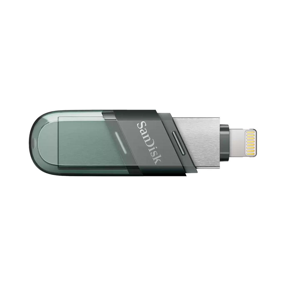 USB Sandisk iXpand Flip OTG for Iphone Ipad 128GB SDIX90N-128G-GN6NE