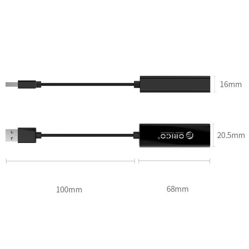 Cáp chuyển Gigabit Lan sang USB 3.0 Orico UTJ-U3