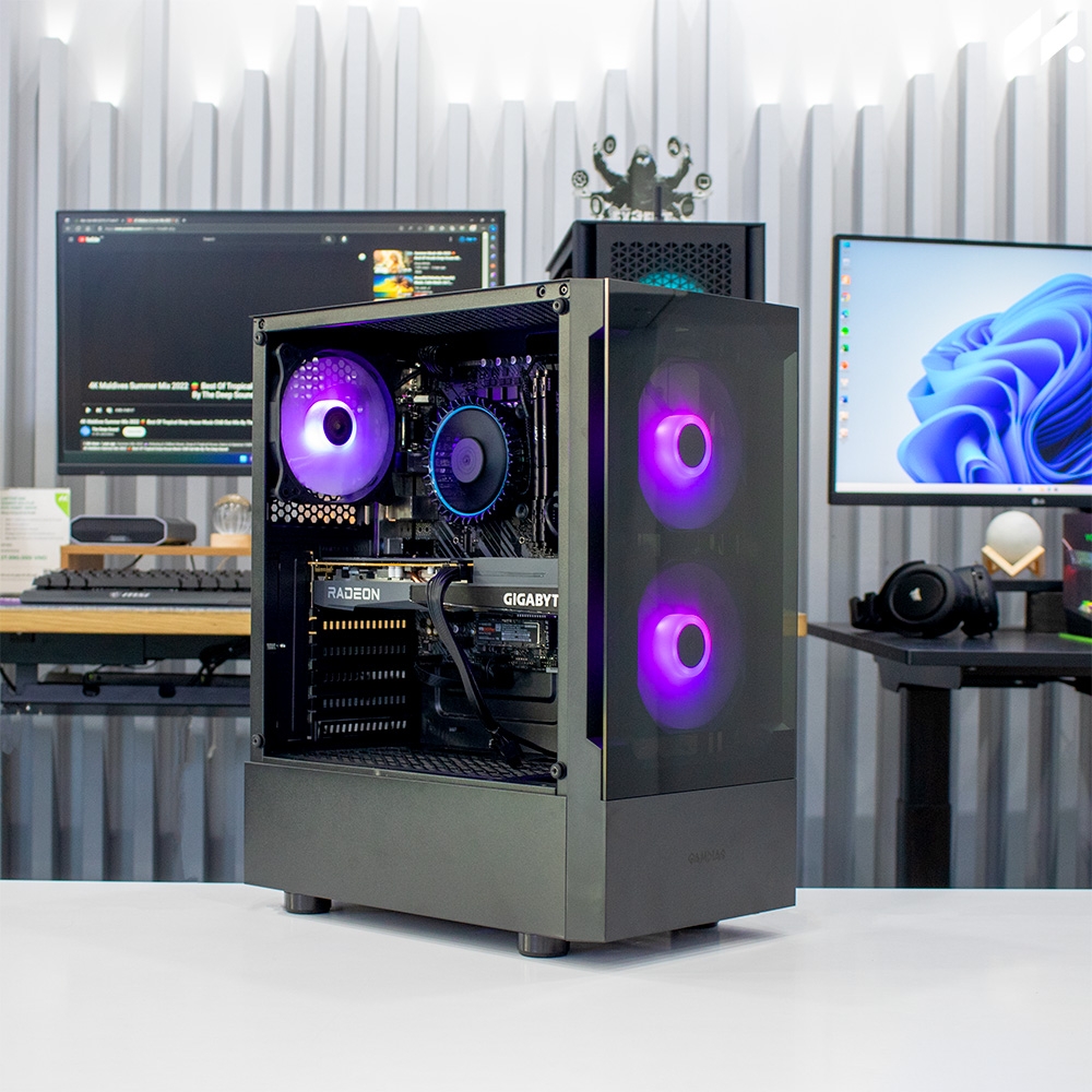 PC Gaming Esports i5-3050 (i5-12400F, RTX 3050 6GB, Ram 16GB, SSD 500GB, 550W, Win 11)